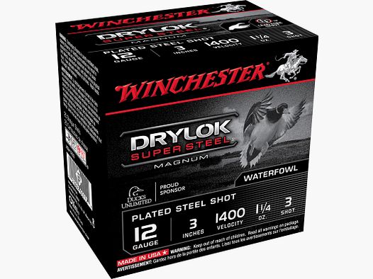 Winchester 35 gr 3 cal. 12 Drylok Super Steel Magnum