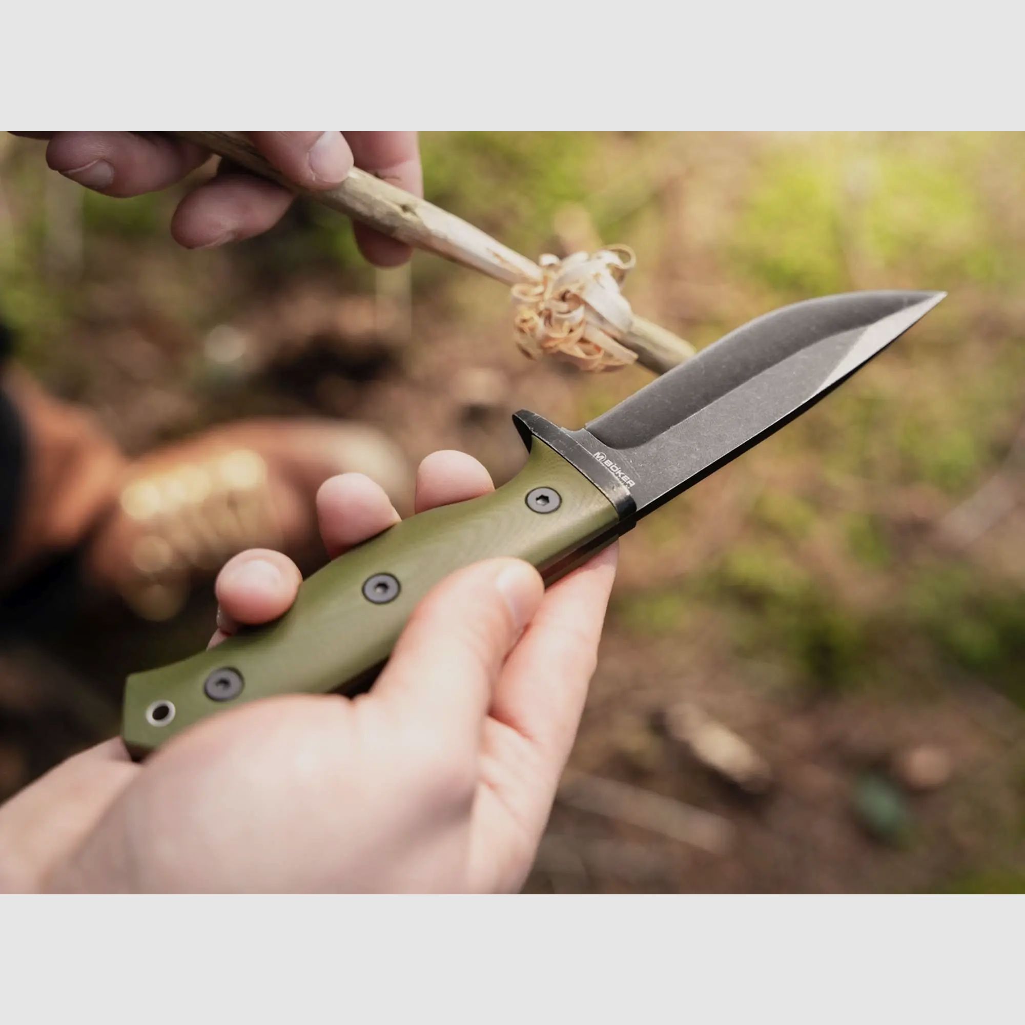 Böker Magnum Bushcraft Drop Outdoormesser