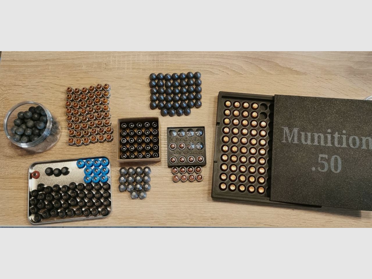 MEGA Slugsammlung mit über 300 Geschossen (12! Arten) für AEA Challenger, Megalodon, etc., Bild 1 von 12