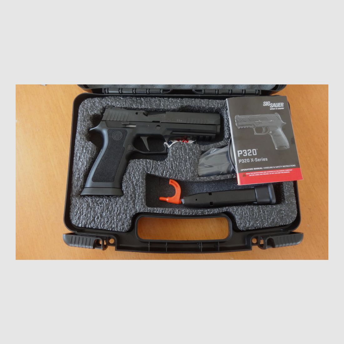 Sig Sauer SL pistol: Sig Sauer P 320 X Five Cal. 9x19 mm