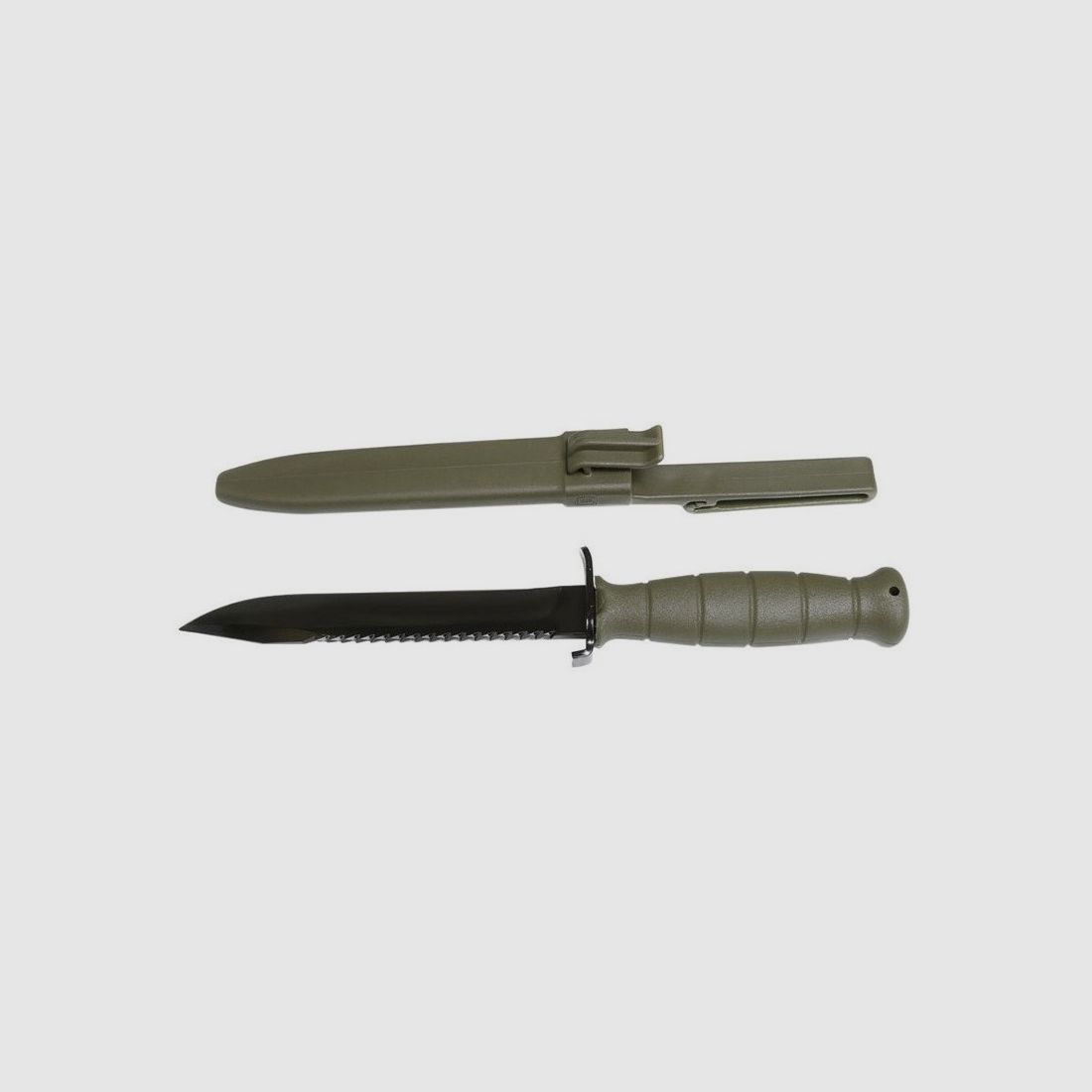 Glock-Messer mit gezahntem Blatt