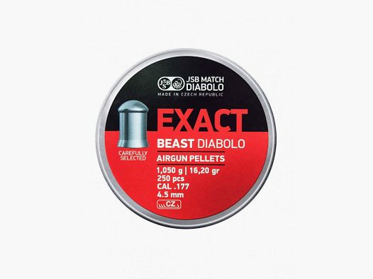 JSB BEAST EXACT 4,5MM 250 STUKS