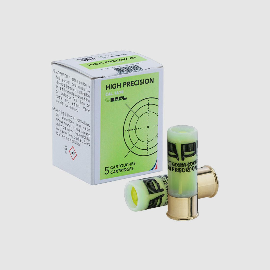 CARTRIDGES SAPL RUBBER-COGNE MDL GREEN