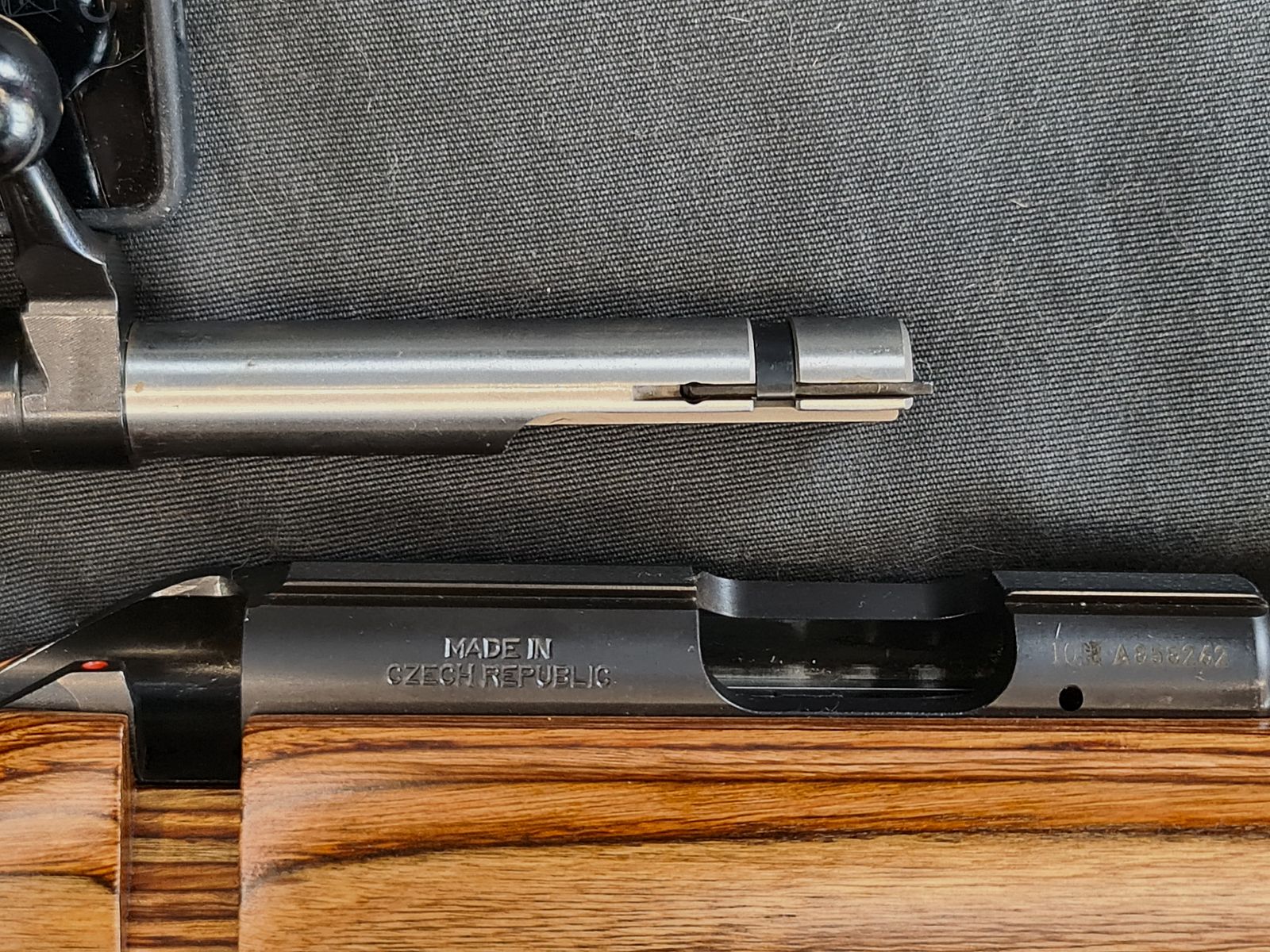 Repeater rifle CZ 455 Varmint Thumbhole .22lr muzzle thread