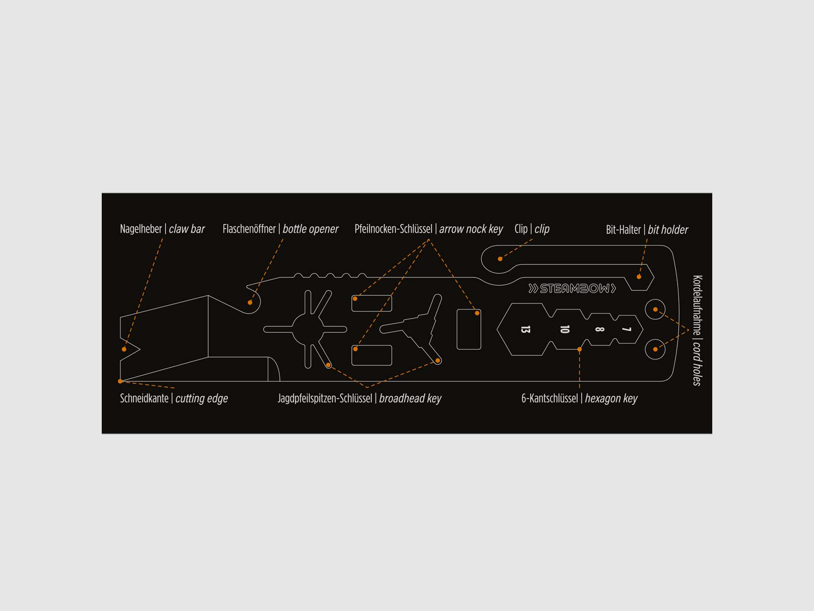 Steambow Multi-Tool | 96102