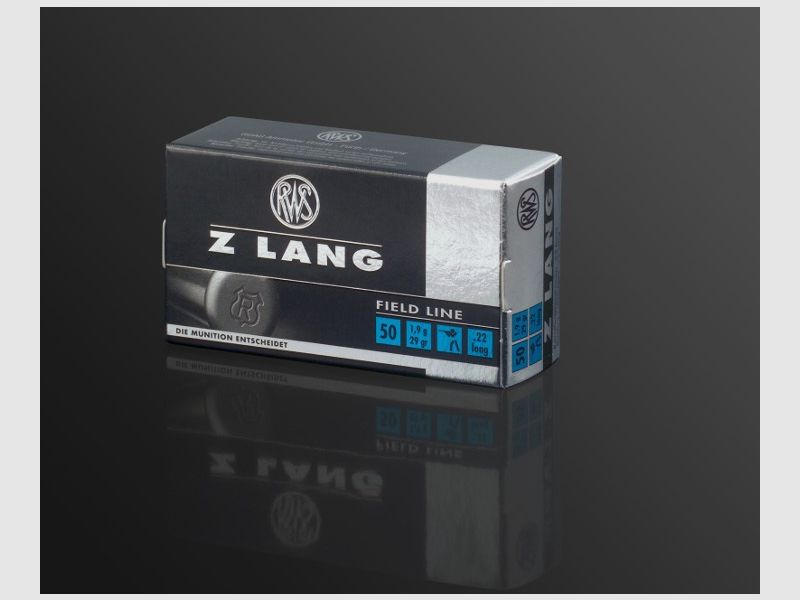 RWS Z long .22lr rimfire cartridges