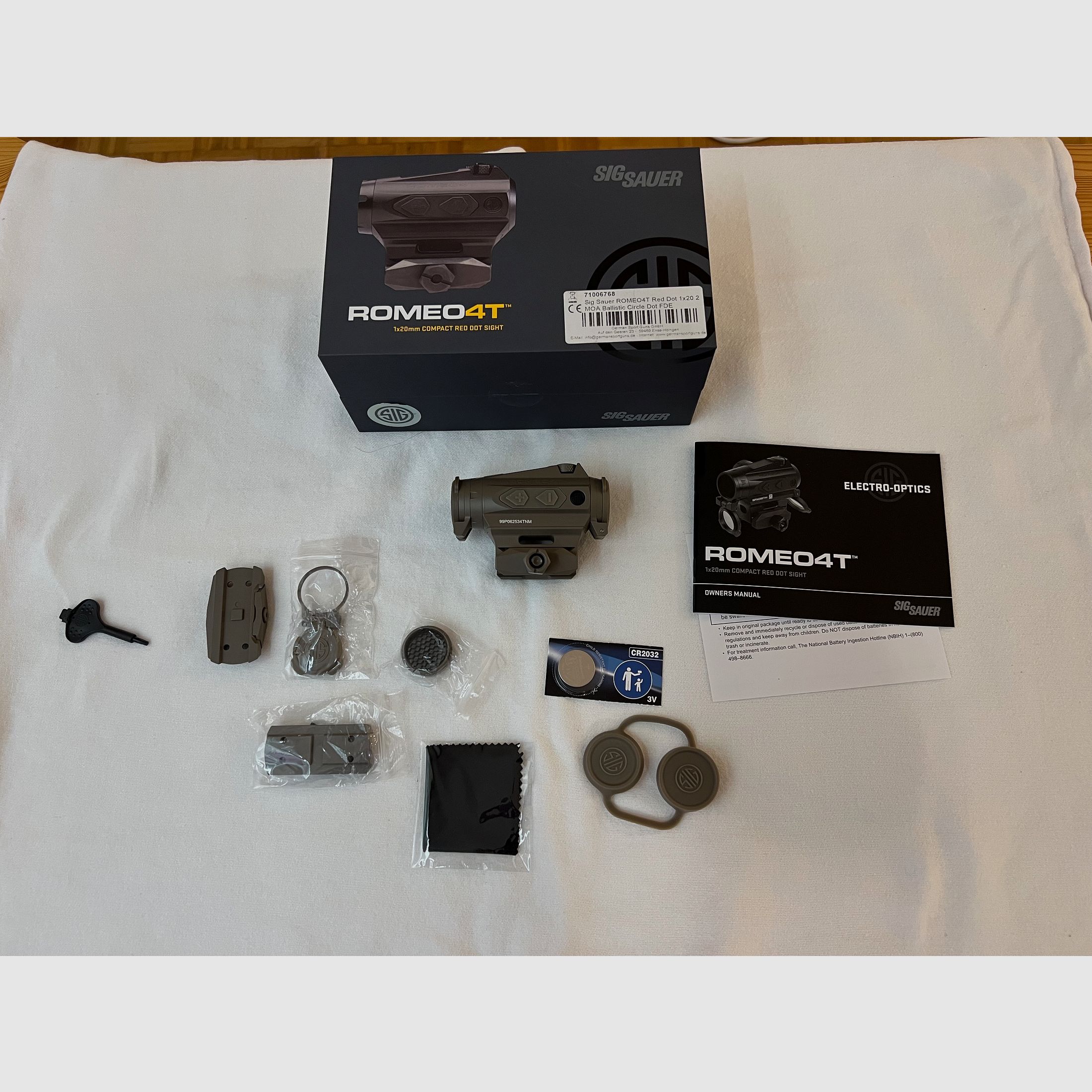 Sig Sauer Romeo 4T FDE Solar Neu NP 849€