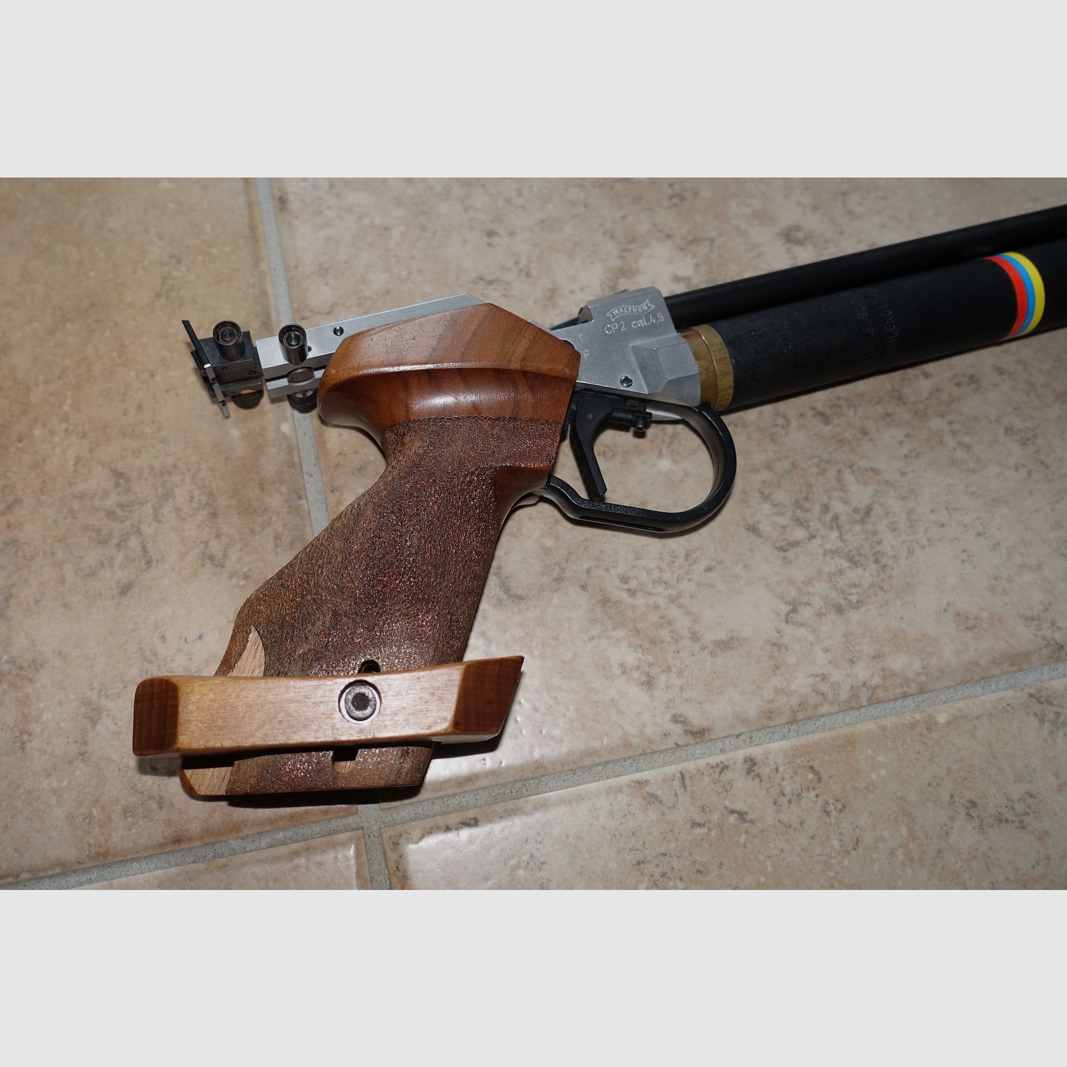 Pistola de competición Walther CP2