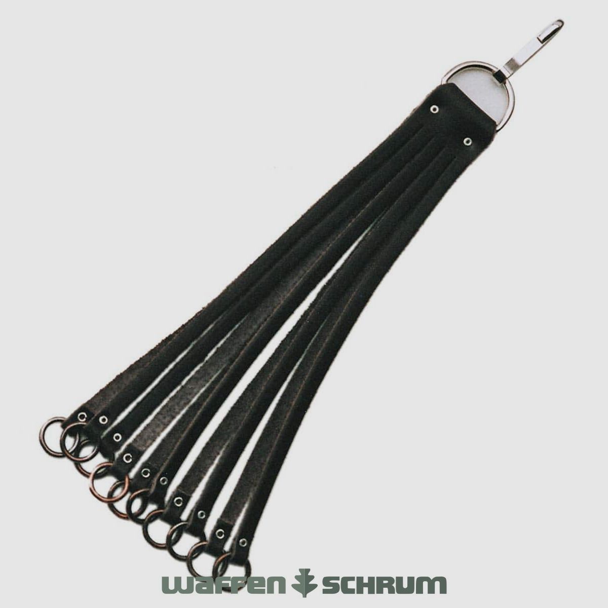 AKAH Pendu de poulet en cuir de vache - 10 boucles