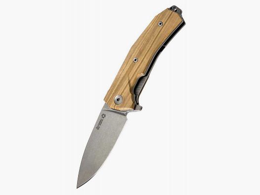 Lionsteel KUR Taschenmesser, Olive, Sleipner