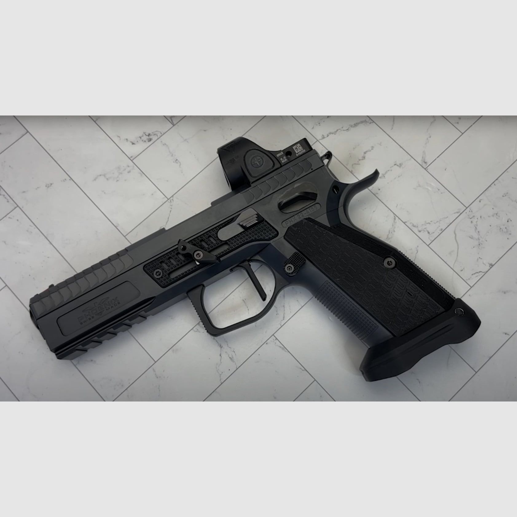 PHOENIX pistolet Mod. Drake Optical -5' 9mm Luger DuoTone, image 3 sur 6