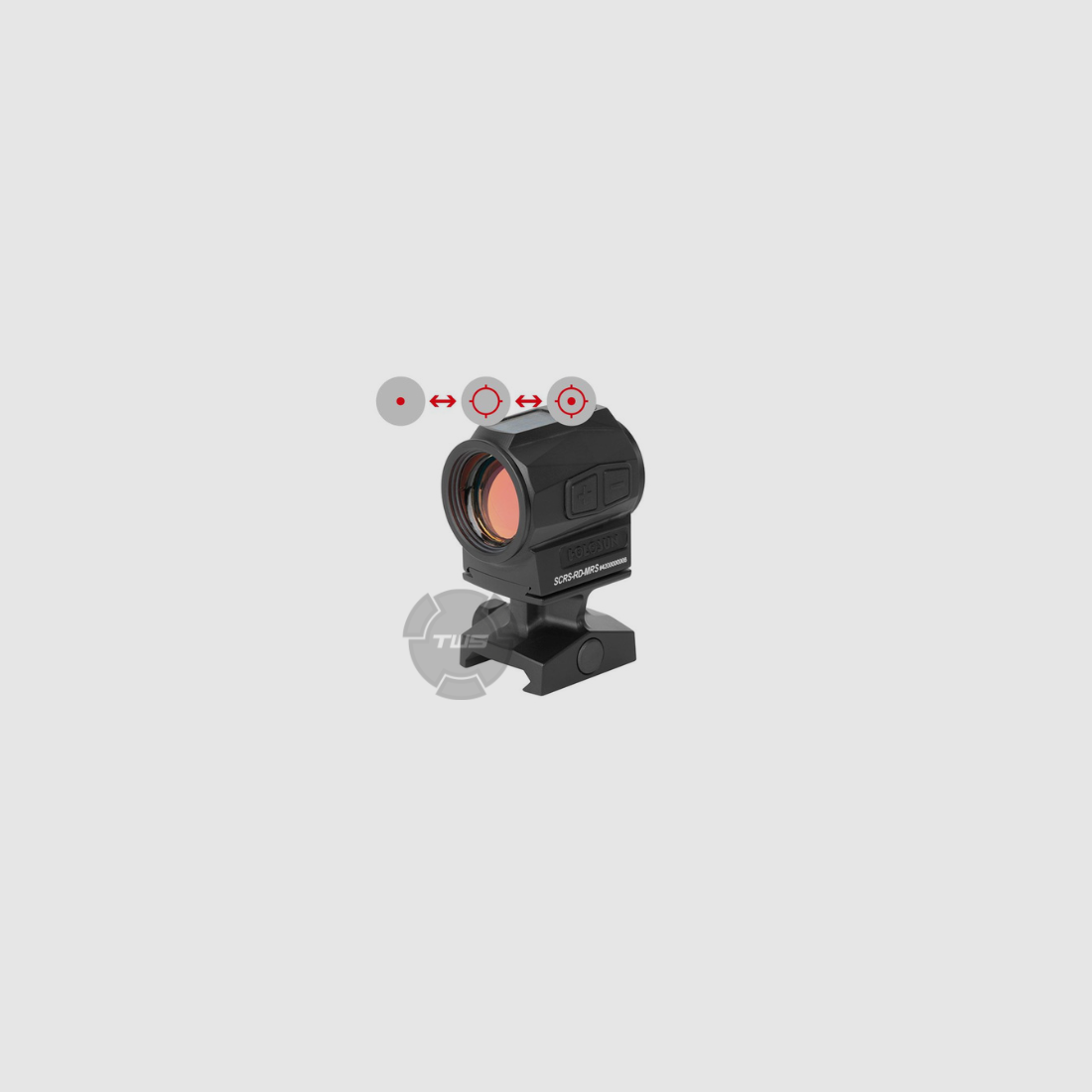 Holosun SCRS-RD-MRS Red 2/65MOA, image 1 of 4