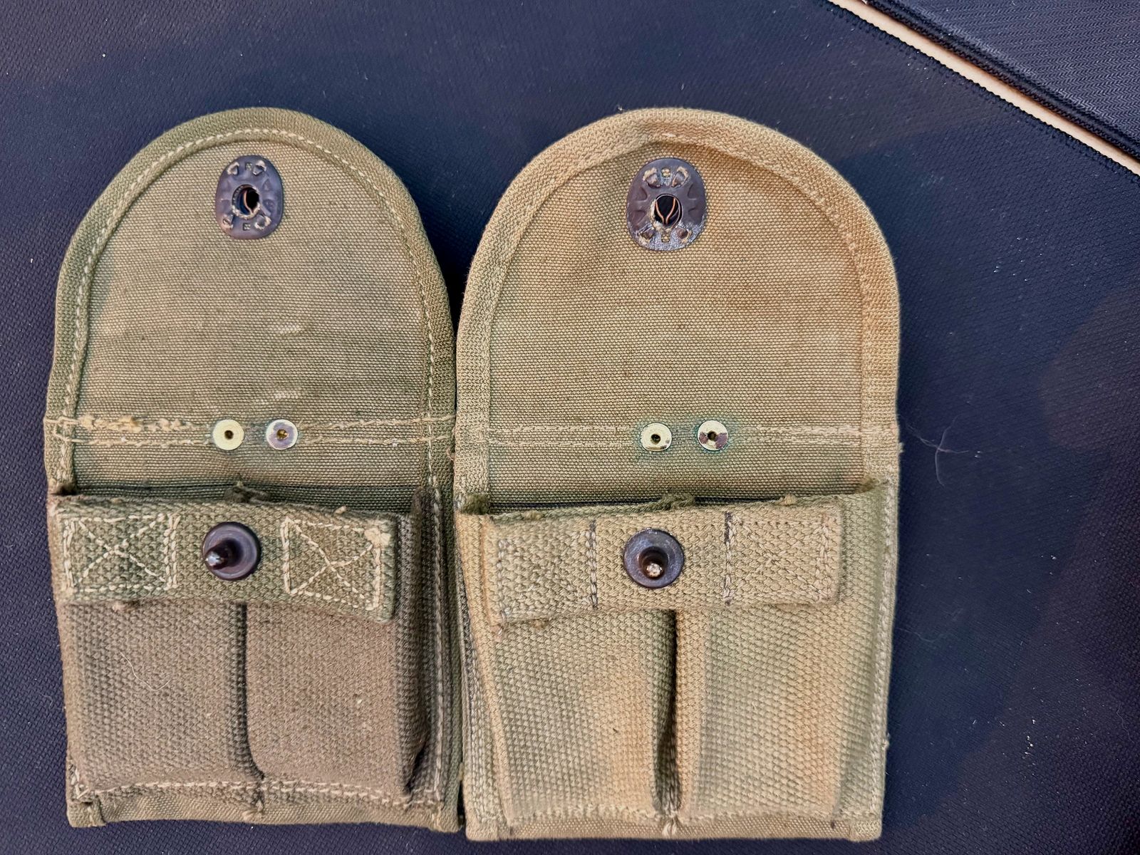 Magazine pouch .30 Carbine magazine for 2 magazines, repro I think (49)