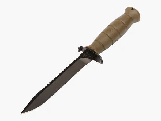 Cuchillo de campo Glock FM 81 con sierra, Flat Dark Earth