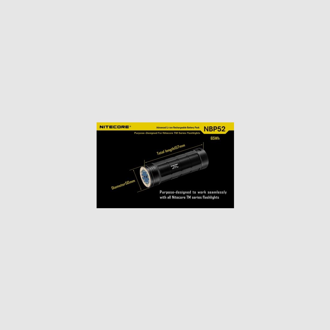 Batterie Nitecore NBP52, image 12 sur 13