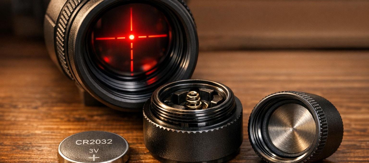 Illuminated sights: Frequently asked questions about battery usage