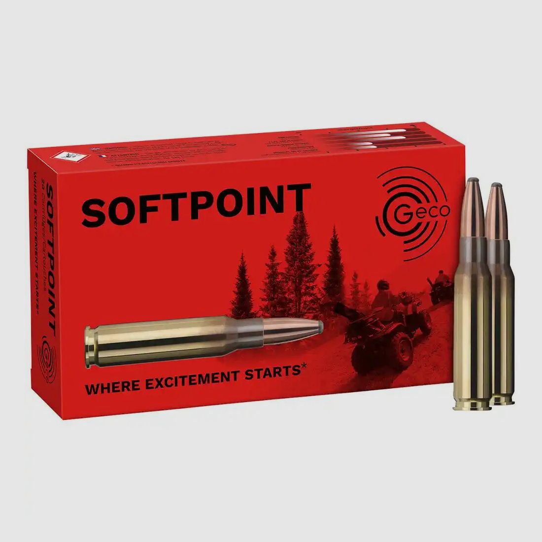GECO	 GECO SOFTPOINT Teilmantel 11,0g 170grs