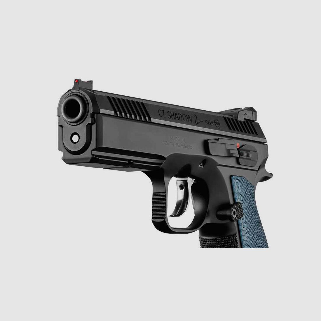 CZ Shadow 2, Negro-Azul