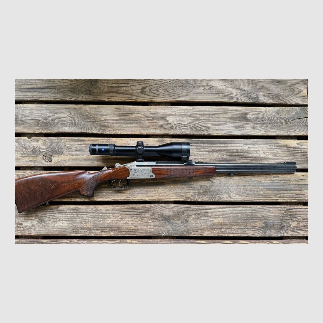 Blaser 750/88 8x57R, 5.6x50R with Carl Zeiss 3-12x56 Victory HT 8x57R; 5.6x50R Mag