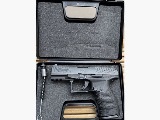 Walther PPQ Schreckschuss Pistole 9mm / Neuzustand inkl. Koffer und Zubehör