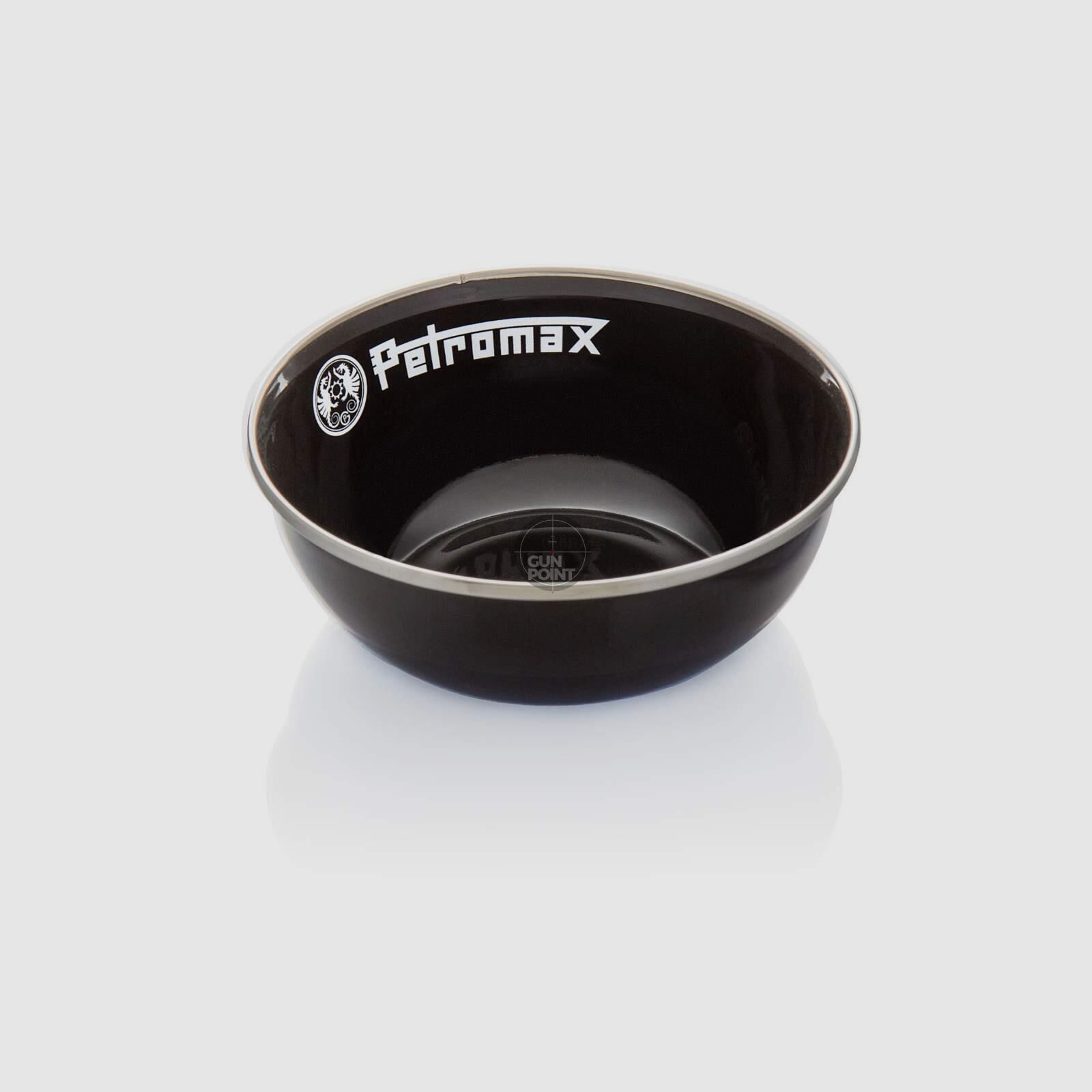 Petromax Emaille Schalen schwarz 2 Stck (600 ml)
