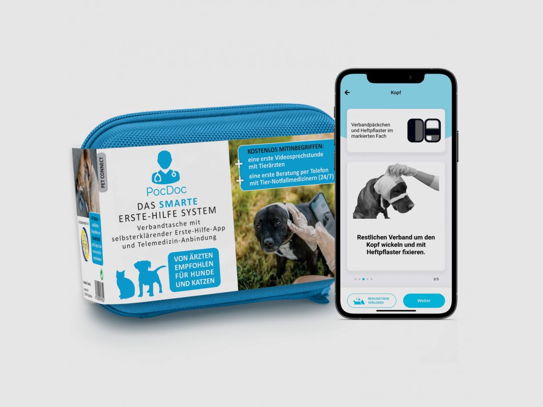 PocDoc PET CONNECT Erste Hilfe Set