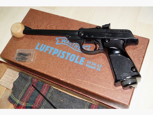 Wunderschöne 70 Jahre alte Walther LP53 / Sammlerobjekt