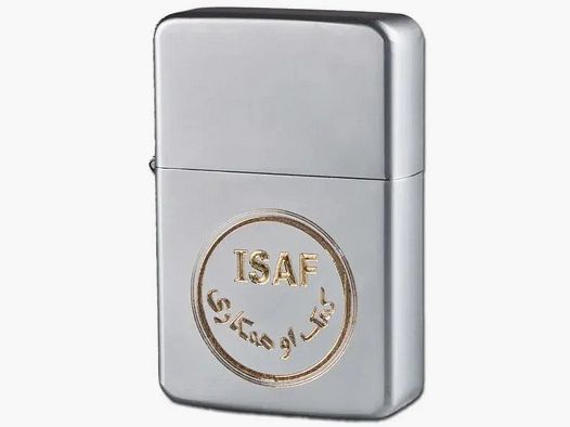 Unknown lighter gas with engraving ISAF