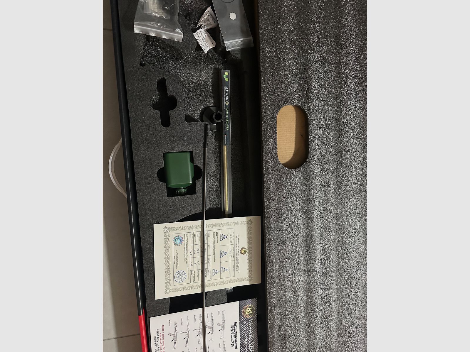 E&L AK12 "Gen.4" S-AEG mit Variohead, Pro HopUp & Begadi CORE EFCS / Mosfet zum tiefstpreis