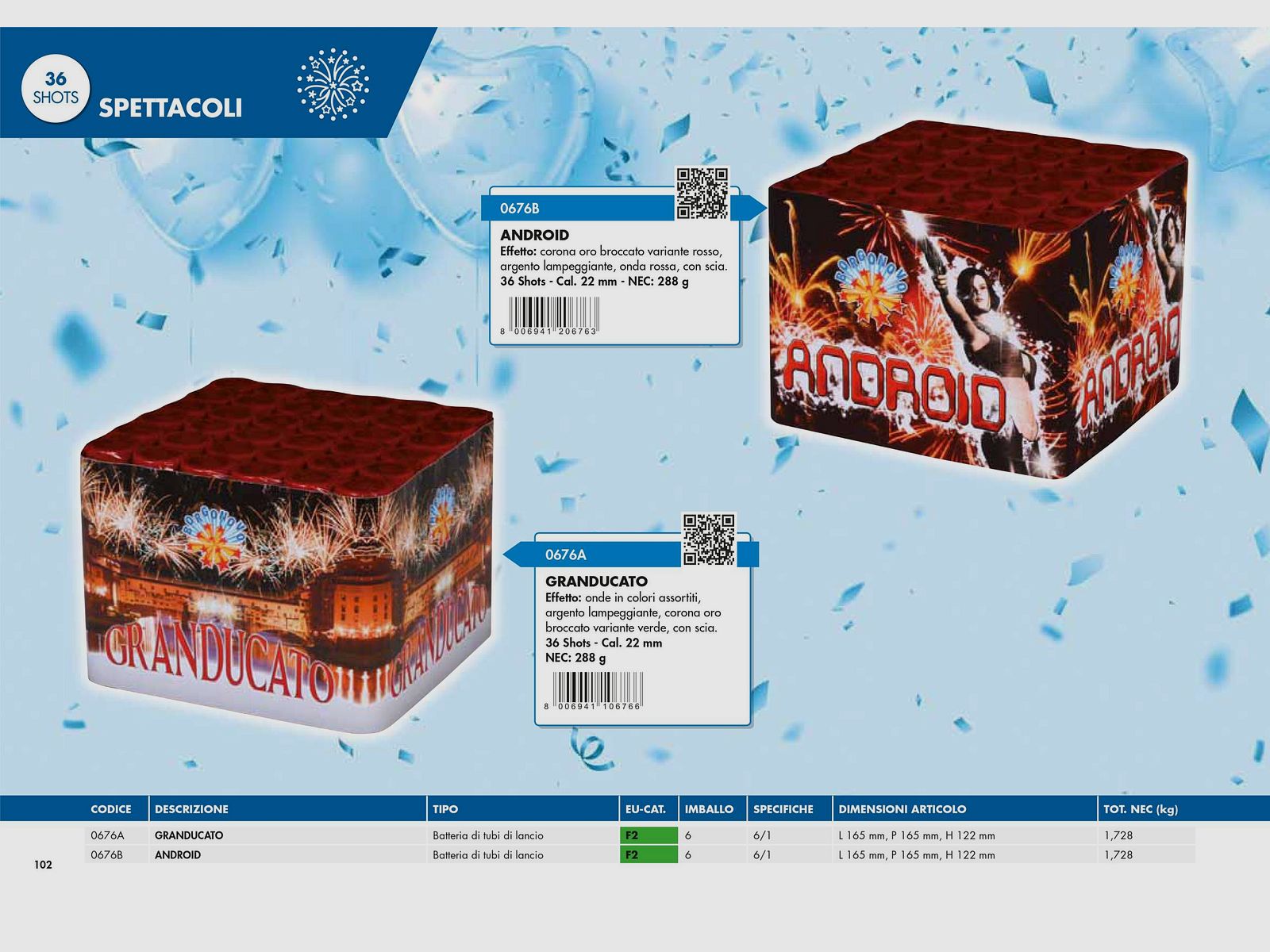 BORGONOVO – CATALOGUS VUURWERK, afbeelding 62 van 164