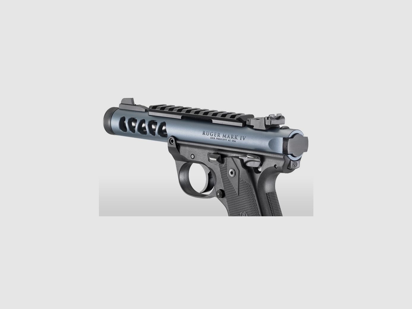 RUGER - MARK IV 22/45 LITE GEANODISEERD GRIS, afbeelding 3 van 3