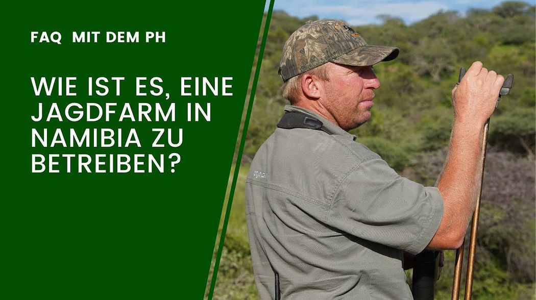 Wie ist es, eine Jagdfarm in Nambia zu betreiben? Im Interview mit Markus Rogl