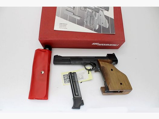 Hämmerli 215 mit Box und 2tem Magazin .22lr