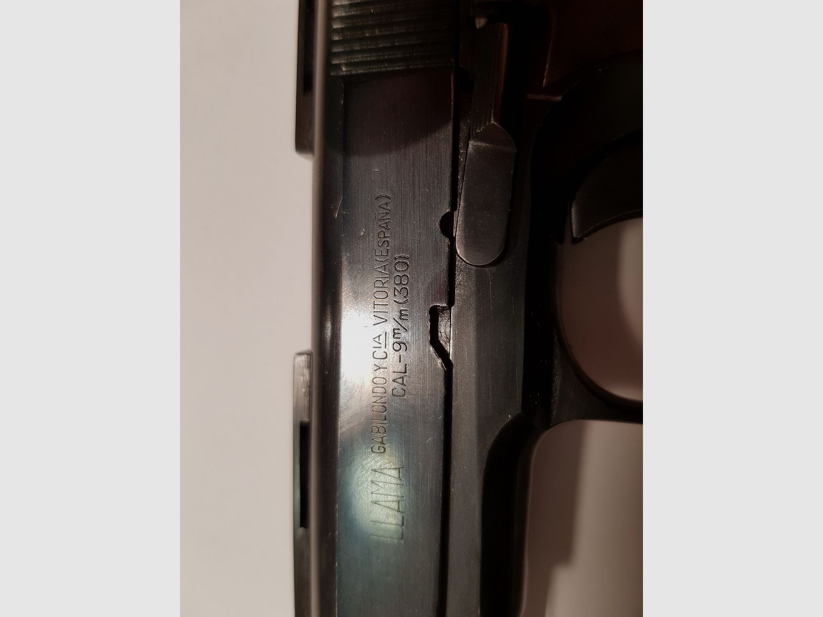 Pistole Llama Especial 9mm (380) kurz
