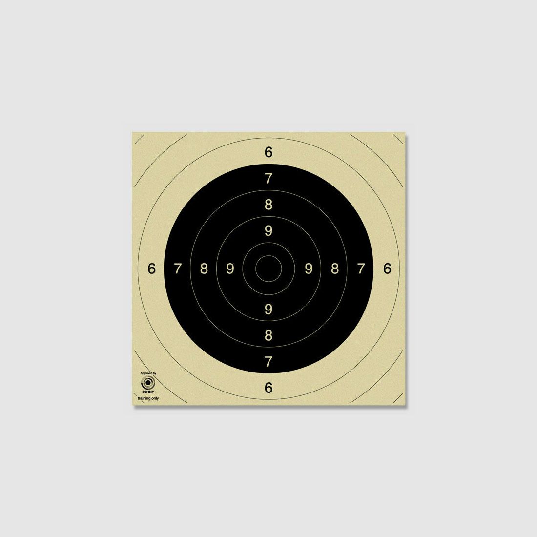 Espejo para pistola Krüger 25/50m 26x26cm à250