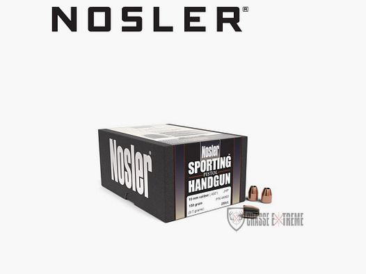 250 Proiettili NOSLER Cal 10mm 150gr Jhp