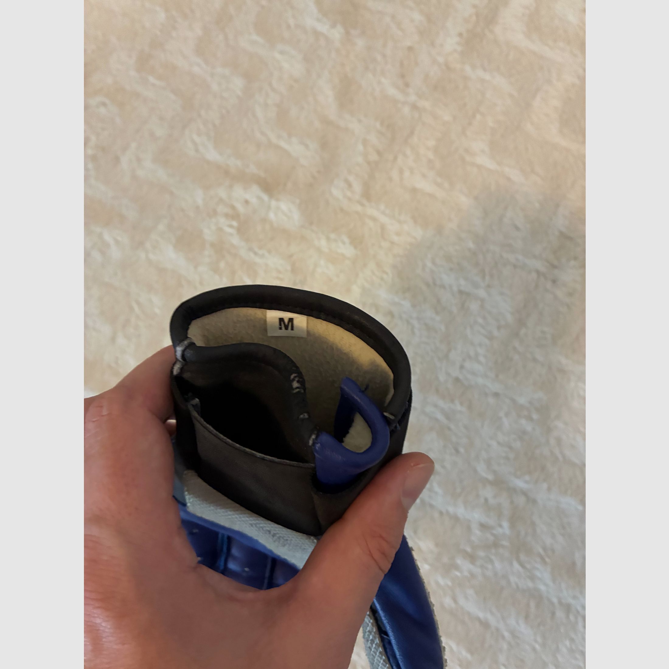 Schießhandschuh Rechts Größe M