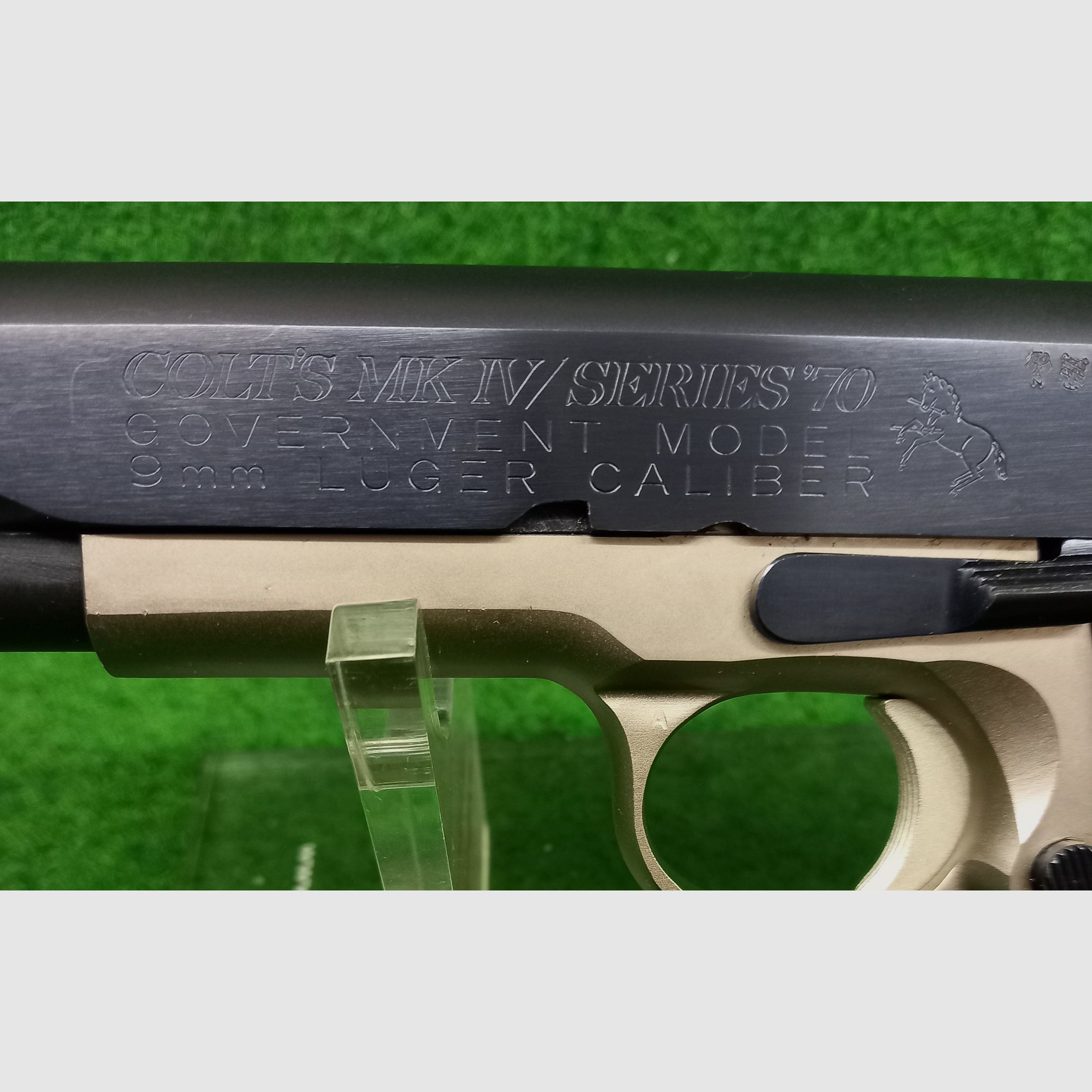 Colt Government MKIV Series 70 in DUO, proof mark 1977