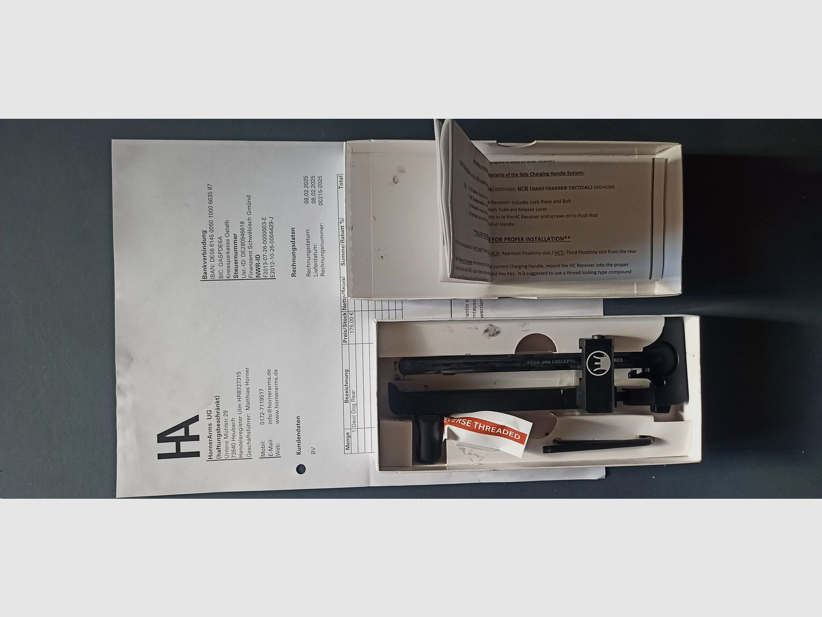 Devil Dog Concepts AR-15 zijlaadgreep