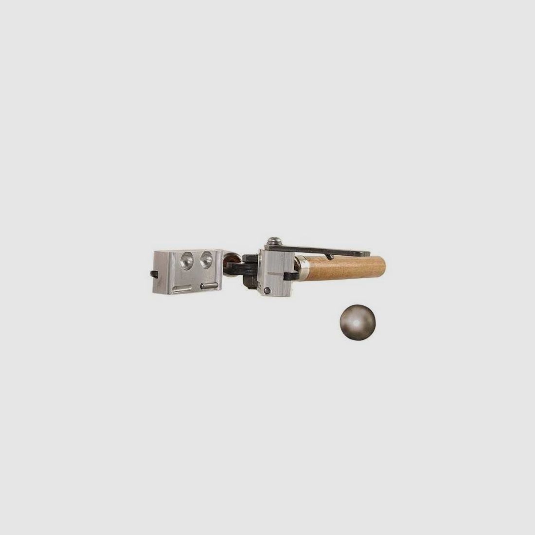 Lee Precision - Rundkugel-Doppelkavitätenform (Schwarzpulver) - Rundkugelform Kaliber .380 #90423