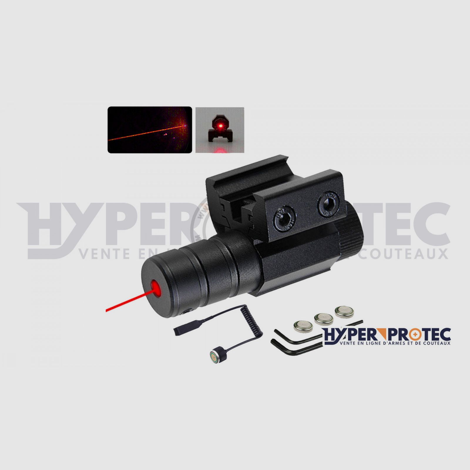Laser-Mikro für 11 und 22 mm Schiene, Bild 2 von 8