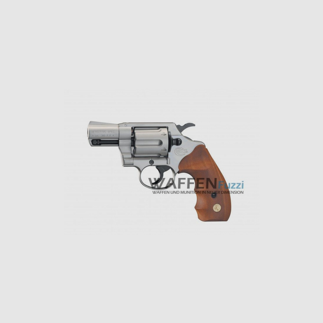 Colt Detective Special Schreckschusswaffe vernickelt