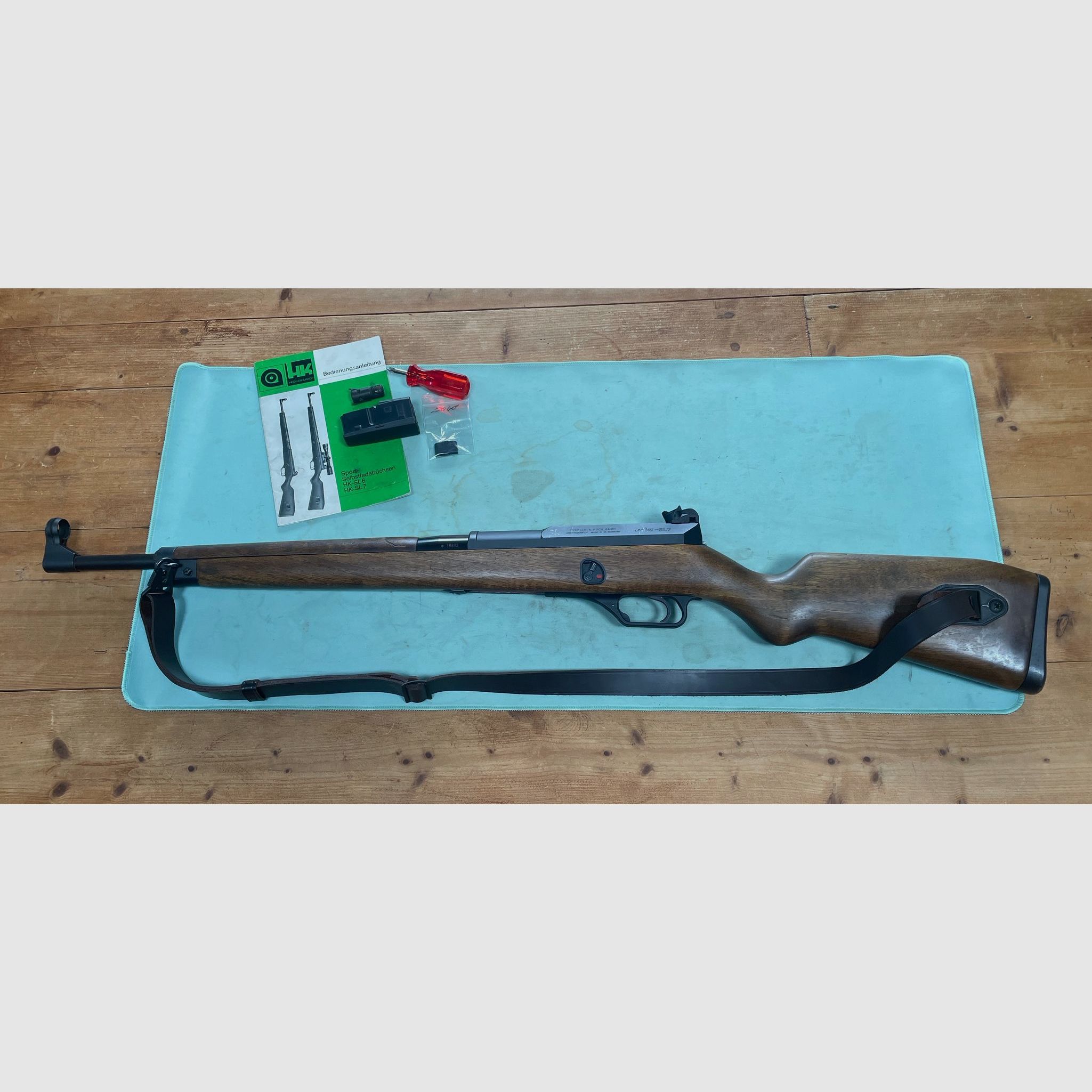 HK SL7 .308 Polygonlauf Halbautomat Holzschaft Heckler & Koch