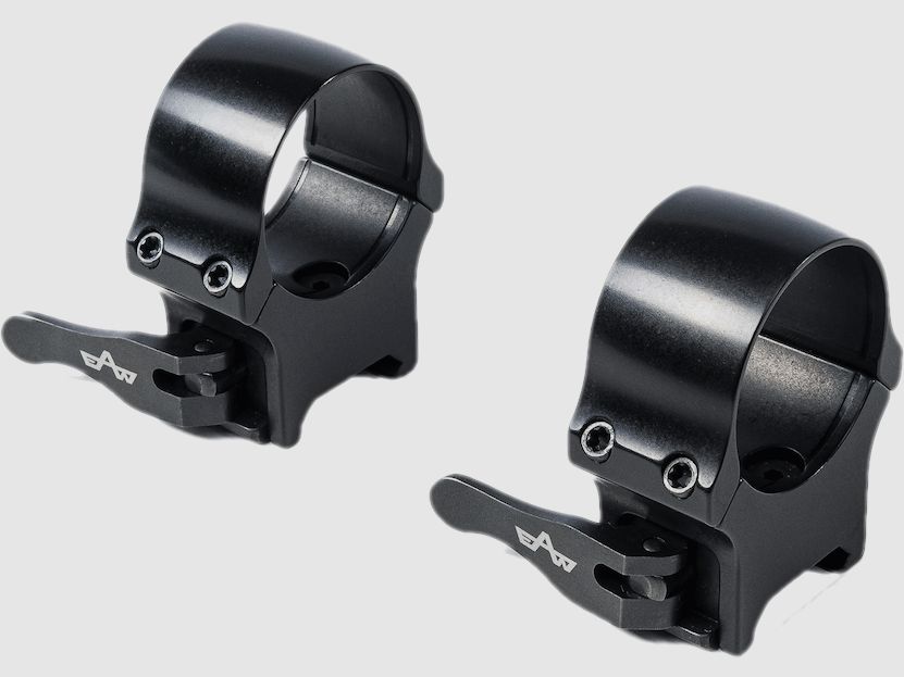 2-teilige Aufkippmontage Blue Line mit Hebel