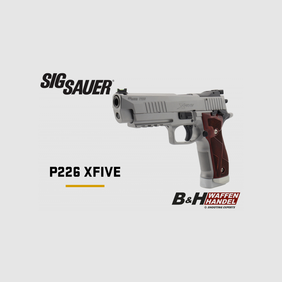 Neuwaffe, auf Lager: Sig Sauer P226 X5 Classic die Legende ist zurück! Ganzstahl X-Five 9x19