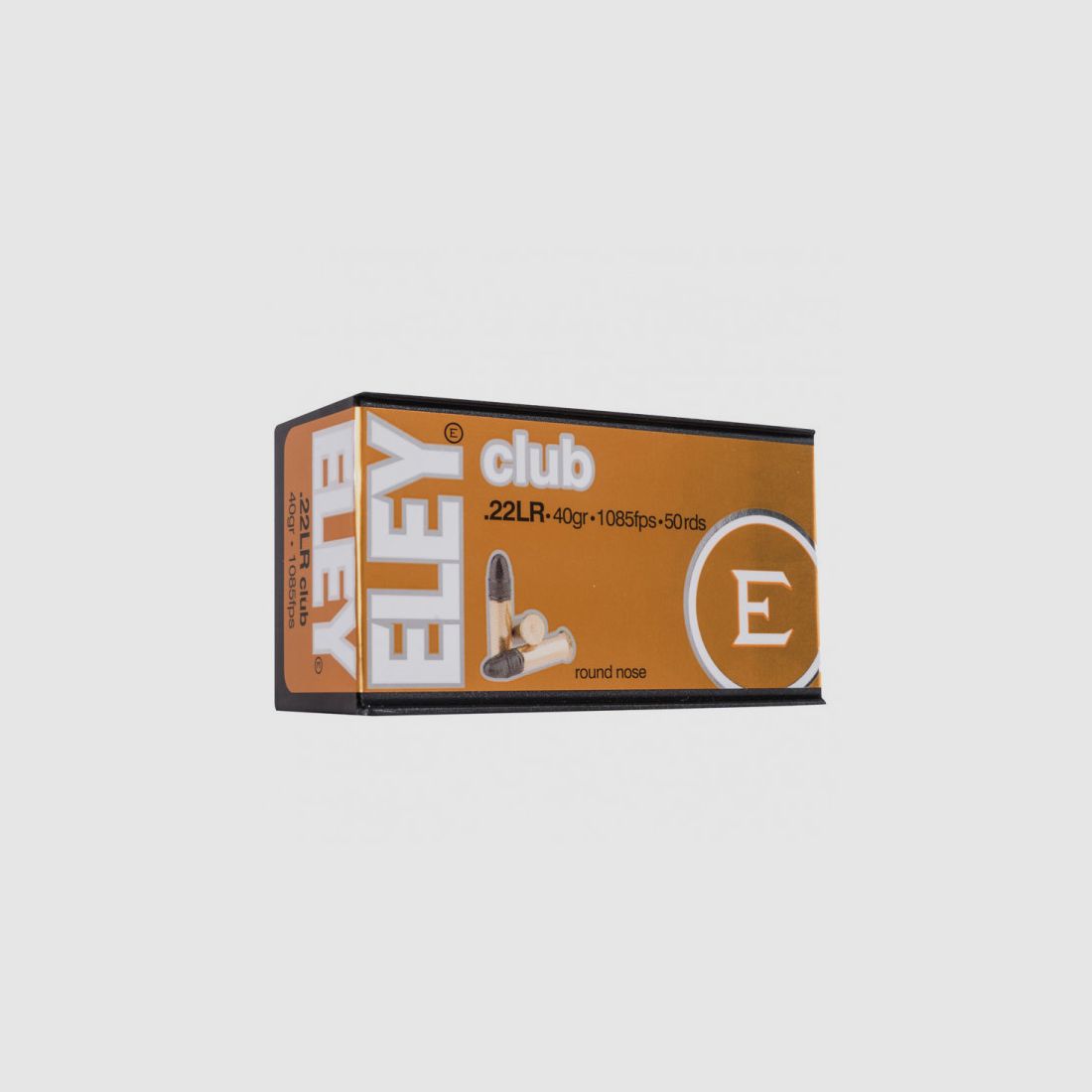 ELEY CLUB KK-PATRONEN - .22LR - 40GRS.- 50 SCHUSS