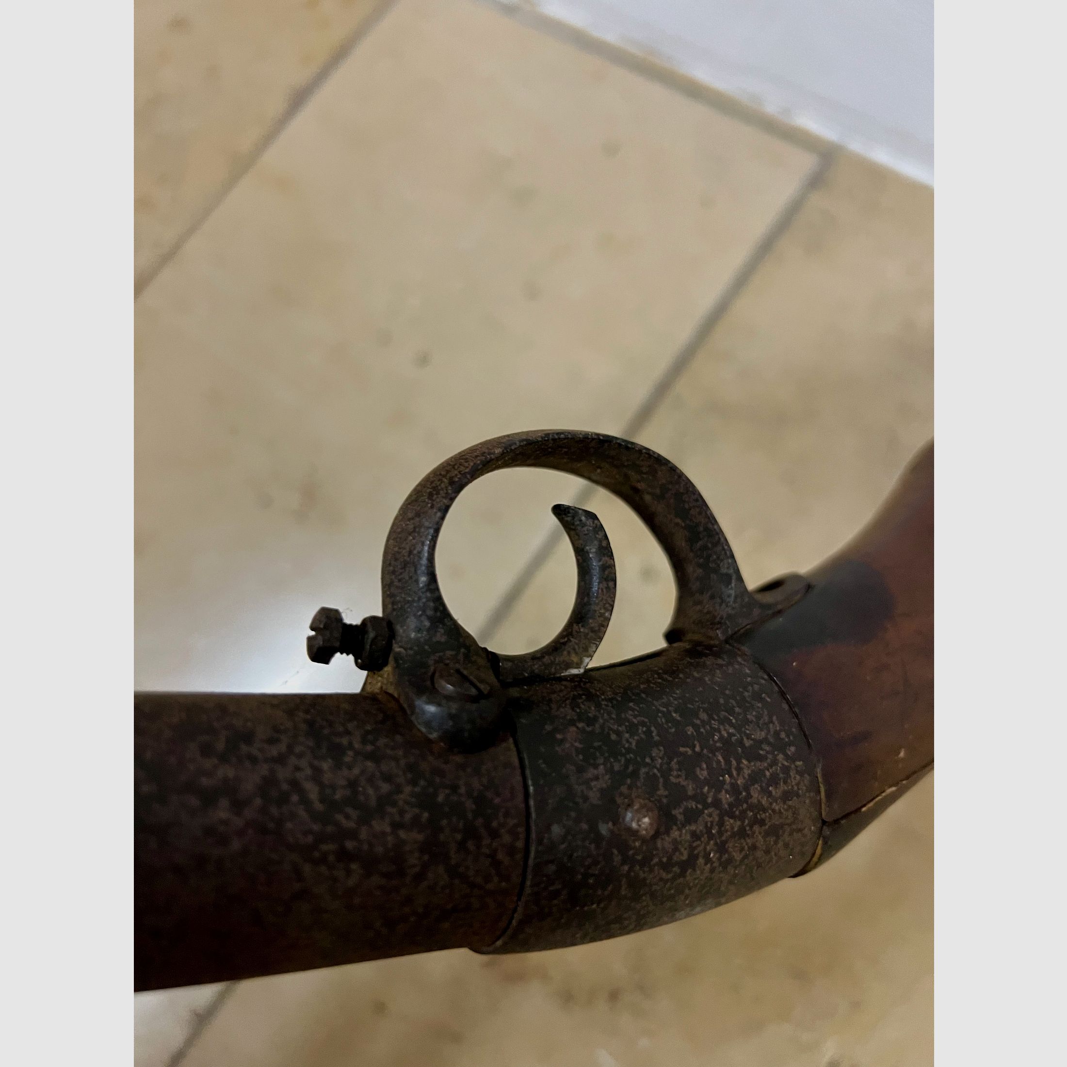 Antikes Luftgewehr Sammler funktioniert