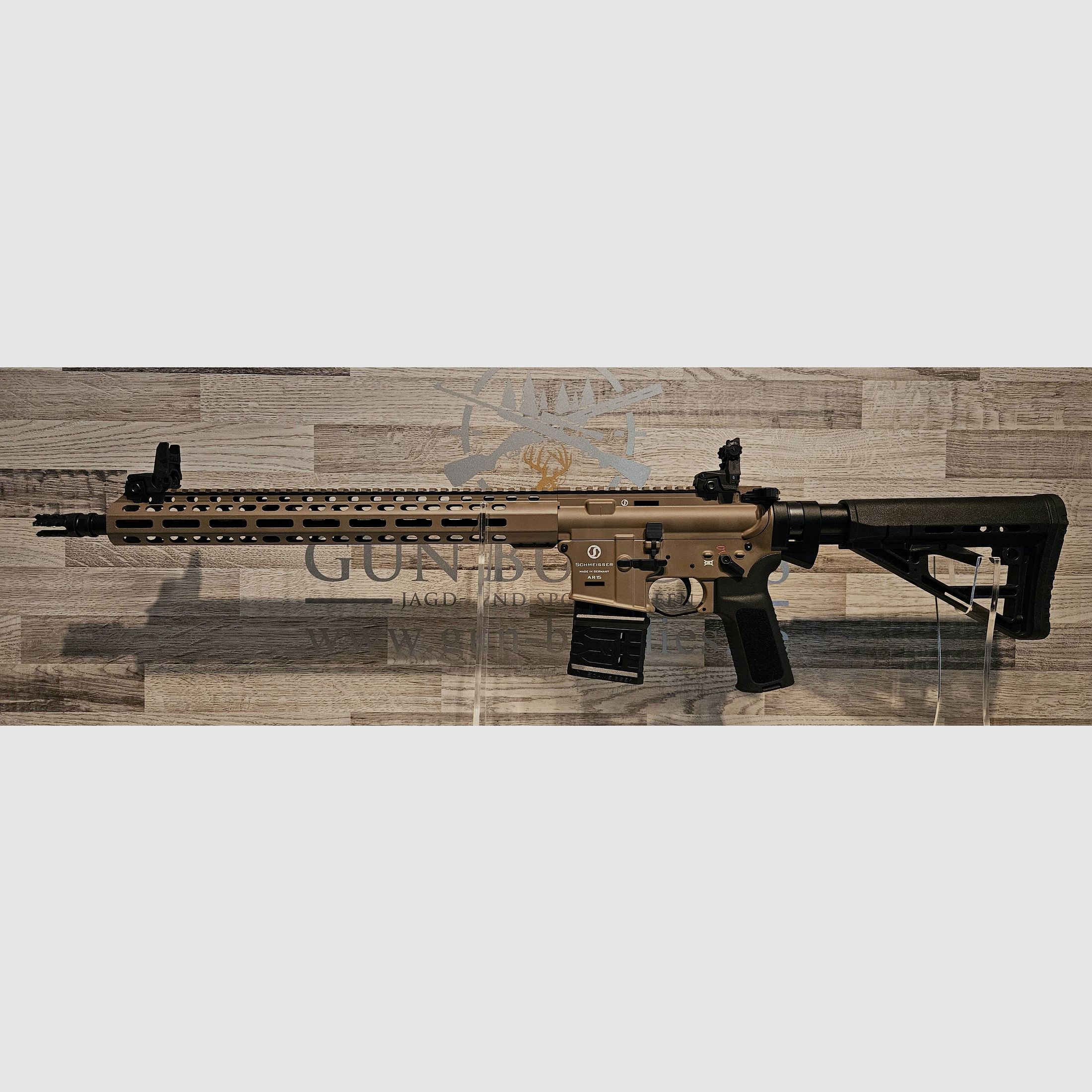 Schmeisser AR-15 M5FL Black 16,75" FDE cal. .223Rem. - New item from a specialist dealer, image 2 of 6