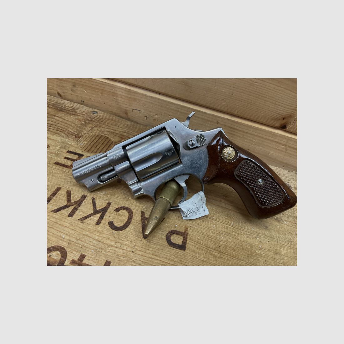 Revolver Stupsnase Taurus Brasil Mod.373, Kal..38Spezial 2Zoll, Stainless!!!