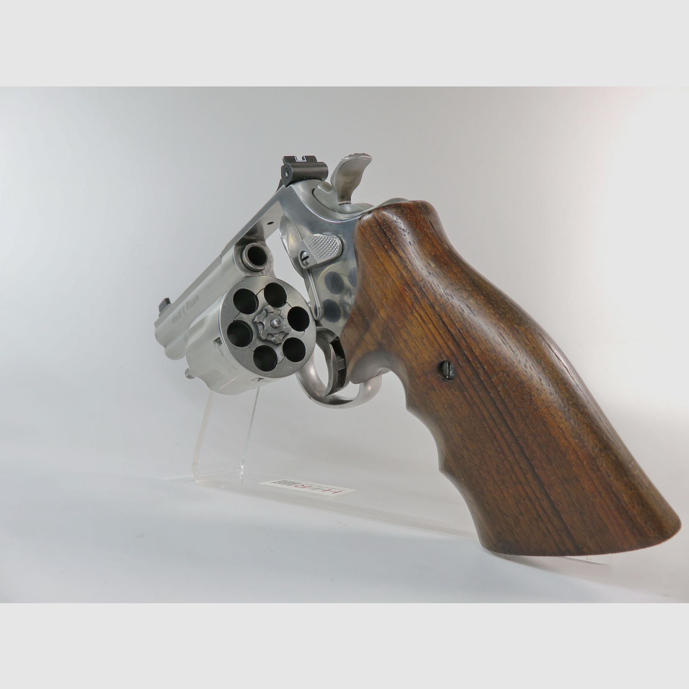 Revolver Smith & Wesson Mod 686-5 Target Champion DL | .357 Mag. | 6 Zoll | Nill-Griff | Gepflegter Zustand